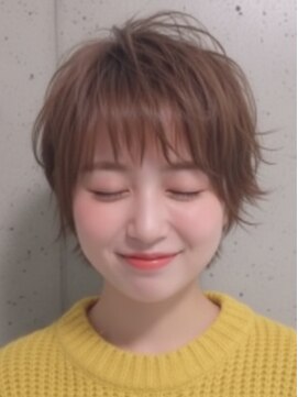 ”絶対可愛い！”ハイレイヤー×ショート×パーマ♪