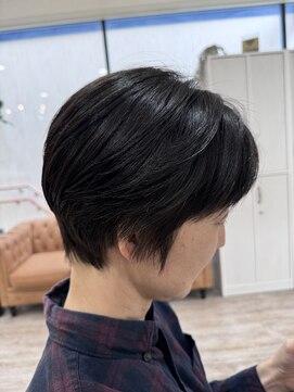 ラボヌールヘアーノーブル 新越谷店(La Bonheur hair noble) くびれショート/極上髪質改善【美髪】【イメチェン】