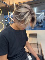 ラ キング(LA KING)&nbsp;MEN’S HAIR/サーフカール/刈り上げセンターパート/名古屋栄