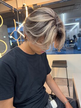 ラ キング(LA KING) MEN’S HAIR/サーフカール/刈り上げセンターパート/名古屋栄