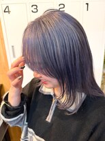 アウラヘアーサロン(aura hair salon)&nbsp;ブルーバイオレット