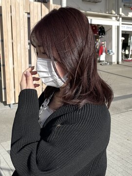 ルプル バイ フェイス 磯子(L'pul by face) うる艶カシスブラウンカラー