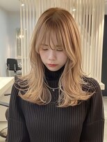 ネハス ナガオカ(nehus.nagaoka)&nbsp;イメチェン/ホワイトブロンド/外ハネボブ/美髪