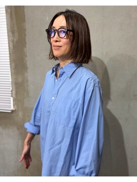 スペック(spec) 大人ボブ/地毛風カラー/髪質改善/千駄ヶ谷/北参道/代々木/新宿