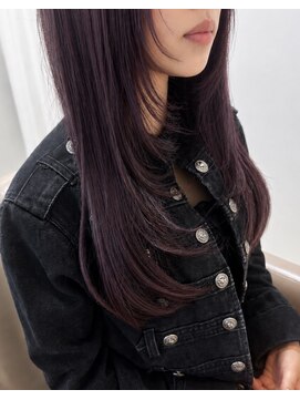 エアー(Air) 艶々ラベンダー + レイヤー