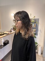 カサネ(casane) パーマとデザインカラー