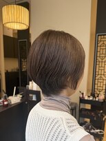 ヘアサロン トラヴィス(hair salon Travis)&nbsp;ショートヘア / ベージュカラー
