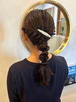 リタ(Lita.)&nbsp;ヘアセット/ヘアアレンジ/編みおろし/お呼ばれヘア【新保/青江】