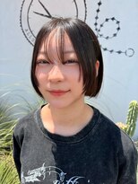 ヘアーデザイニングアリュール(Hair Desining ALLUЯE)&nbsp;顔周りレイヤーボブ