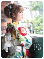 ★IRIS★浴衣ヘア★ルーズアップ