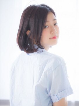 ルーチェ 綱島(Luce) 人気ナチュラルハニーヘアバレイヤージュとろみワンカールボブ