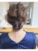 シニヨンアレンジ