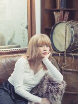 美容室クローバー 新小岩店(clover)&nbsp;外 国人風ハイトーン×ロング【新小岩】