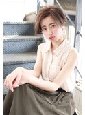 小顔ショート 大人ショート ショートヘア イルミナカラー