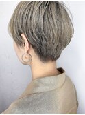 色素薄めのクリエイターアッシュショート＊fukuda