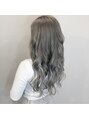 ビーヘアー(BE hair) 赤味を極限まで抑えたシルバーグレイジュ