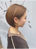 GLASSI発☆ピンクベージュ☆クールショート☆センター北