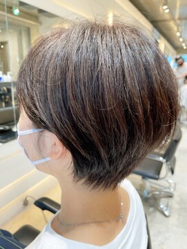 ヘア デザイン リスク(HAIR DESIGN RISK) 【RISK 三鷹　大橋佳菜子】大人可愛い耳掛けショート