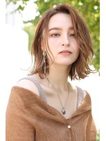 シエラ 心斎橋(CIERA.)&nbsp;CIERA.外国人風ナチュラルボブ×ミルクベージュ