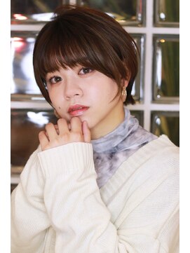 ルーチェ(Luce) ◆コンパクトエアリーショート/ショコラブラウン◆