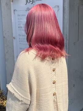 ジョージ(Jo-Ji) ピンク系カラー チェリーピンク ハイトーン