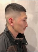 ボウズスキンフェードカット　ｙ