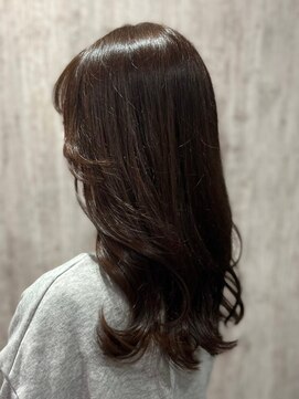 テトテ 門戸厄神店(tetote) 【tetote 村山サロンスタイル】ゆる巻き×セミロング