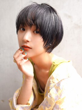 ラフィス ヘアー ヴォーグ 天王寺あべの店(La fith hair vogue) 【La fith】マッシュショート×ネビージュ