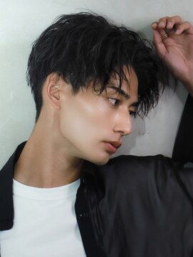 リップス 川崎(LIPPS) 無造作センターパートスタイル！