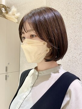 マイル 渋谷(mile) 美髪ヘア/大人かわいい/大人ショート/フェイスレイヤー/渋谷駅