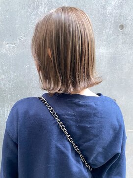 アルバム 渋谷パルコ(ALBUM) ハイライトベージュ_チェリーブラウンフェミニンロング_ba392233