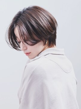 ユニックス モザイクモール港北店(UNIX) 【UNIX港北店】シンプル艶ショート#ハンサムショート