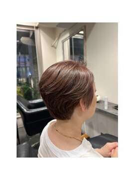 ヘアーアンドメイクアップ ケー インターナショナル 神楽坂(Ke' International) レディースショート　ハンサムショート　サマーショート