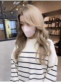 ハイトーン、ハイライト、ショコラベージュミルクティーベージュ