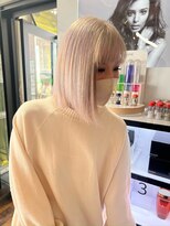 ガルボ ヘアー(garbo hair)&nbsp;ハイトーンホワイトカラー高知美容院10代20代