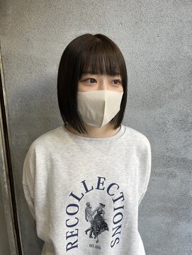 スイート ヘアデザイン(Suite HAIR DESIGN) 透明感カラーボブ