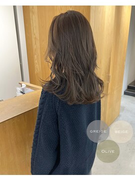 トリート 西船橋店(TREAT) レイヤー×くすみベージュ