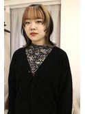 【Eleanor梅田】インナーウルフボブヘア