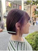 ラベンダーインナーカラー