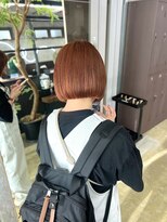 ユニオン(Union)&nbsp;オレンジブラウン×ぷつっとボブ