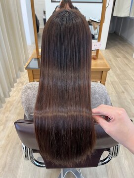 ミラ(MIRA) パサつき防止の髪質改善カラー