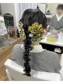 成人式ヘアセット