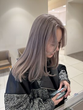 マージュ ギンザ(marju GINZA) ☆ホワイトカラー　ブリーチ必須　ラベンダーグレージュ