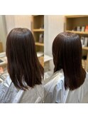 髪質改善カラーエステ