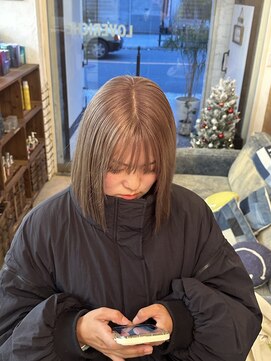 ラブリッシュ(LOVERICHE) まだまだ現役！ボブとベージュ相性抜群！