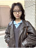 20代30代40代パーマミディアムロングレイヤーカットブリーチなし