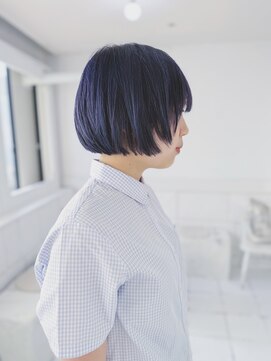 ネフ(NeF) ブルーラベンダーとレイヤーボブ*
