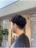 メンズカットパーマ