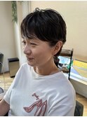 大人ショートパーマ