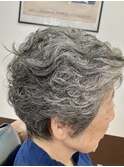 グレイヘアパーマ